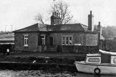Lock keeper's cottage.