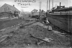 Three barges at Staniland & Co.