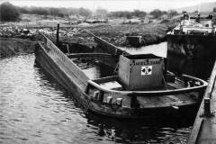 The wooden keel Angela Jane.