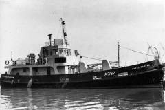 The RNXS fleet tender LOYAL FACTOR.