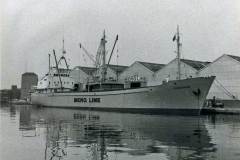 Hildegard in Stanhope Dock.