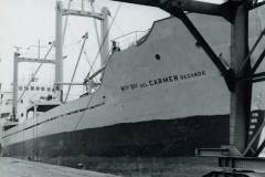 The ship with the longest name to enter Goole docks.