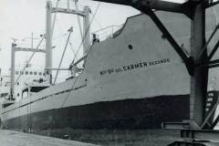 The longest named vessel to enter Goole Docks..