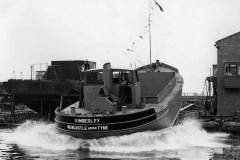 KIMBERLEY being launched.