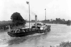 The paddle steamer Scarborough.