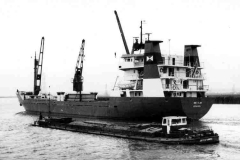 RIO-TEJO and barge JOYCE HAWKSLEY.