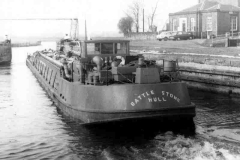 Battle Stone leaving a lock.