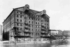 The Aire and Calder Navigation's Leeds Dock.