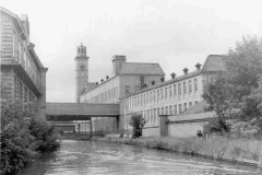 A canal side factory