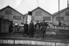 British Waterways steam tug No 5 in 1950.