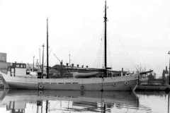 JOHANNA, the last sailing vessel to visit Goole.
