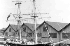 The TS ROYALIST in Goole Docks.