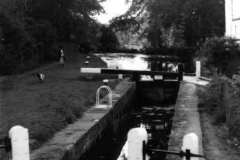 A rural canal lock.