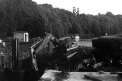 Enlarging an existing lock.