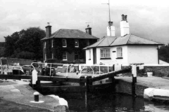 A lock and lock keeper's house.