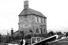 A lock keeper's house