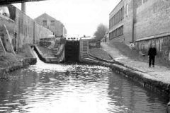 A canal in an industrial setting