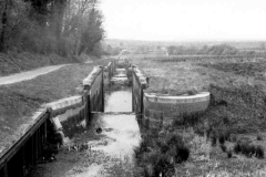 An abandoned narrow canal