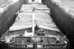 Saira in Fall Ings Lock, at Wakefield..
