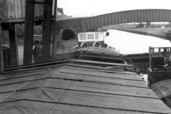Freda Carless unloading at Whitley Bridge Mill.