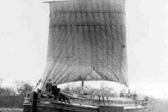 The timber built keel Saint Audrey.