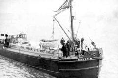 The motor barge Nancy H.