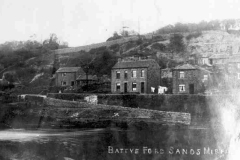 A postcard of Battye Ford Sands, Mirfield.