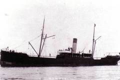 SS Hebble on either the River Ouse or the Humber Estuary.