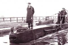 Royal Navy submarine HMS Sprat visiting Goole.