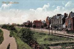 A postcard of Hook Road, Goole.