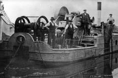 A dredger on the Selby Canal.