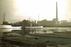 The Alum Works, Goole, from across the Knottingley & Goole Canal.