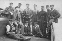 A posed photo of a crew.