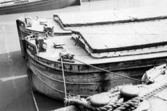 Dumb barges in Alexandra Dock, Hull.