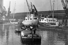 The motor barges Semloh and Colwick.