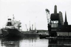 Esso Plymouth in Goole Docks.