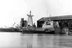 MV Totsten Derby in Goole docks.