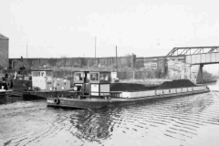 Cawood barge No 15 under way.