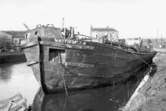 MARTINDALE H being cut up for scrap.