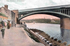 A bridge over the River Calder, Dewsbury