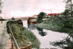 A postcard titled - Island View, Dewsbury.