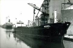 Memel at Hudson Ward's grain store.