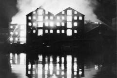 Goole docks largest warehouse fire.