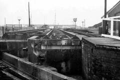 The Vazon Sliding Railway Bridge.