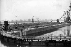 Ocean Lock, Goole, nearing completion.