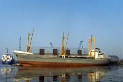 Latania and Anund in Goole Docks..