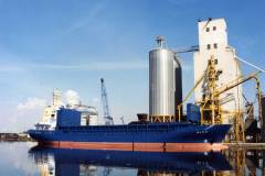 Alko moored in Goole Docks.