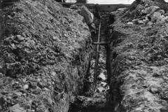 Repair work in the Petrol Dock.