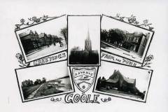 A postcard titled - Greetings from the Port of Goole.