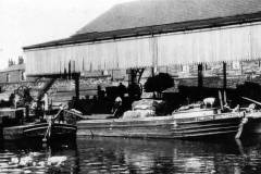 Flyboats moored in Leeds.